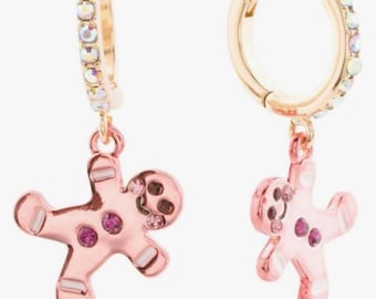 Orecchini di pan di zenzero di Betsey Johnson (A)