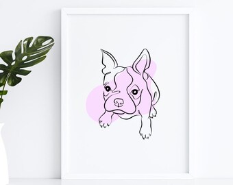 Tatuaggio con impronta di zampa, disegno di animali domestici per tatuaggi, arte lineare di cani, disegni a linee continue, tatuaggio di cani, regalo per la perdita di un animale domestico, ricordo di un cane, tatuaggio di un gatto