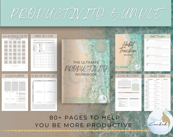 Ultimate Productivity Bundle - Workbook + BONUS habit tracker