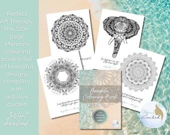 Art Therapy - Mandala Colouring Book | Mental Health