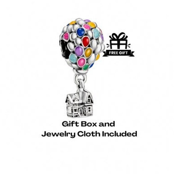 UP Colorful  Pandora charm, Gift Box & Cloth Included