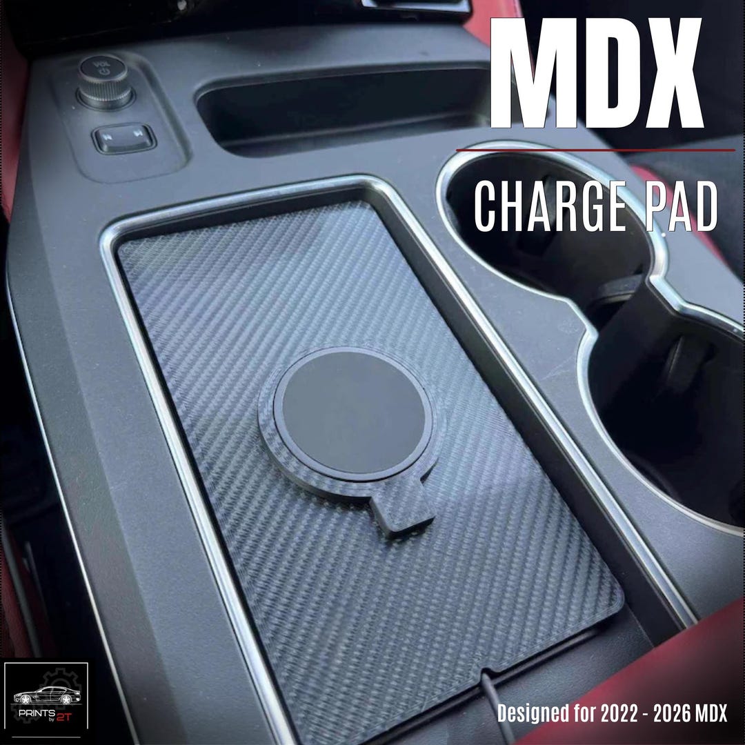 2022 - 2026 Acura MDX (all Trims) Custom Magnetic Charging Pad - Etsy