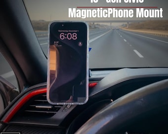 10th Gen Honda Civic 2016-2021 (All Trims) Custom Magnetic Phone Mount
