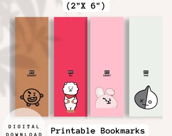 BT21 ブックマーク　バンダナ　セット BT21 ブックマーク バンダナ セット BT21 ブックマーク バンダナ