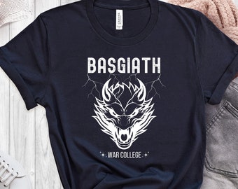 Basgiath War College T-Shirt: Vintage Fourth Wing Merch
