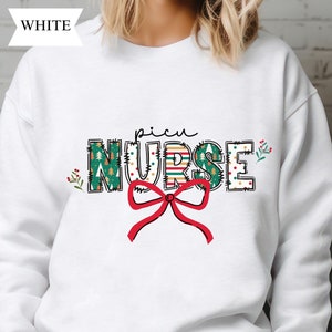 PICUナーススウェットシャツ：ヘルスケアアパレル
