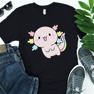Axolotl Lover Gift  Funny Axolotl Shirt  Axolotl Tee  Animal Lover Gift  Kid Birthday Gift  Axolotl Shirt  Salamander  Lover TShirt Kid Gift