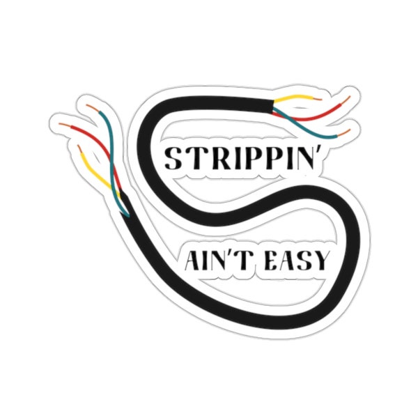 Funny Electrical Stickers Etsy