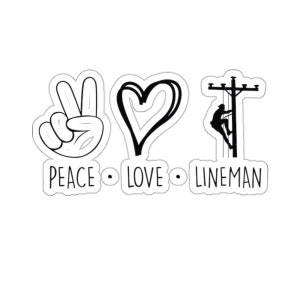 Lineman Lighting Stickers, Power Bolt Decals, Gift for Future Lineman, Electrician Welder Gifts