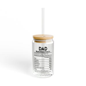 Pappas näringsfakta iskaffeglas - 47 cl sipper med sugrör