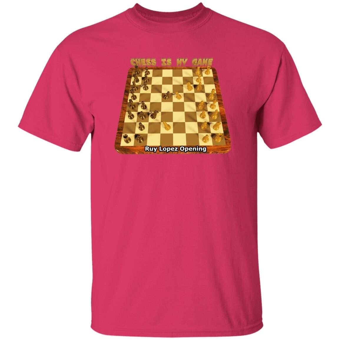 Chess - ruy lopez opening kids t-shirt