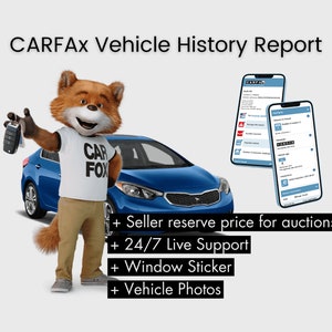 Carfax Full History Report | Digital Download for Vehicle Insight