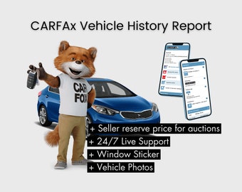 Rapport d'historique complet de Carfax | Téléchargement numérique pour Vehicle Insight