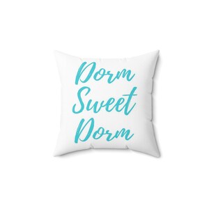 Almohada cuadrada de poliéster Dorm Life