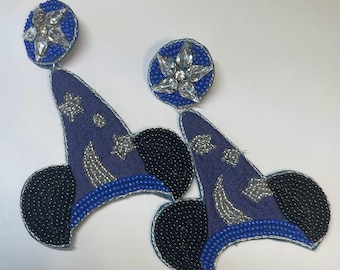 Pendientes de oreja de hechicero mágico