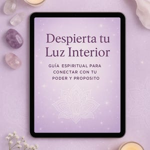 Despierta tu luz interior, Curso espiritual PDF con meditaciones, Tarot, Rituales y Amor Propio.