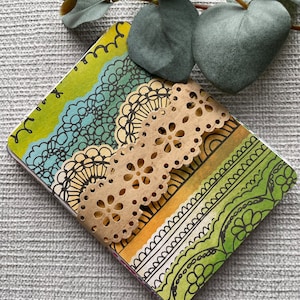 Cartões de diário variados para scrapbooking, registro no diário