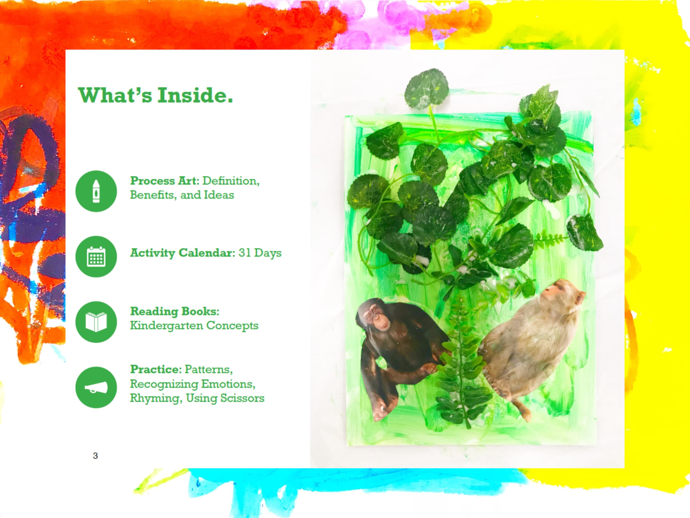 The Get Ready for Kindergarten Handbook, Preschool Activity Guide