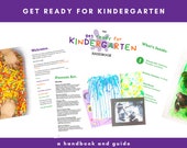 The Get Ready for Kindergarten Handbook, Preschool Activity Guide, Prepare Child for Kindergarten, Preschoolers and Caregivers Guide
