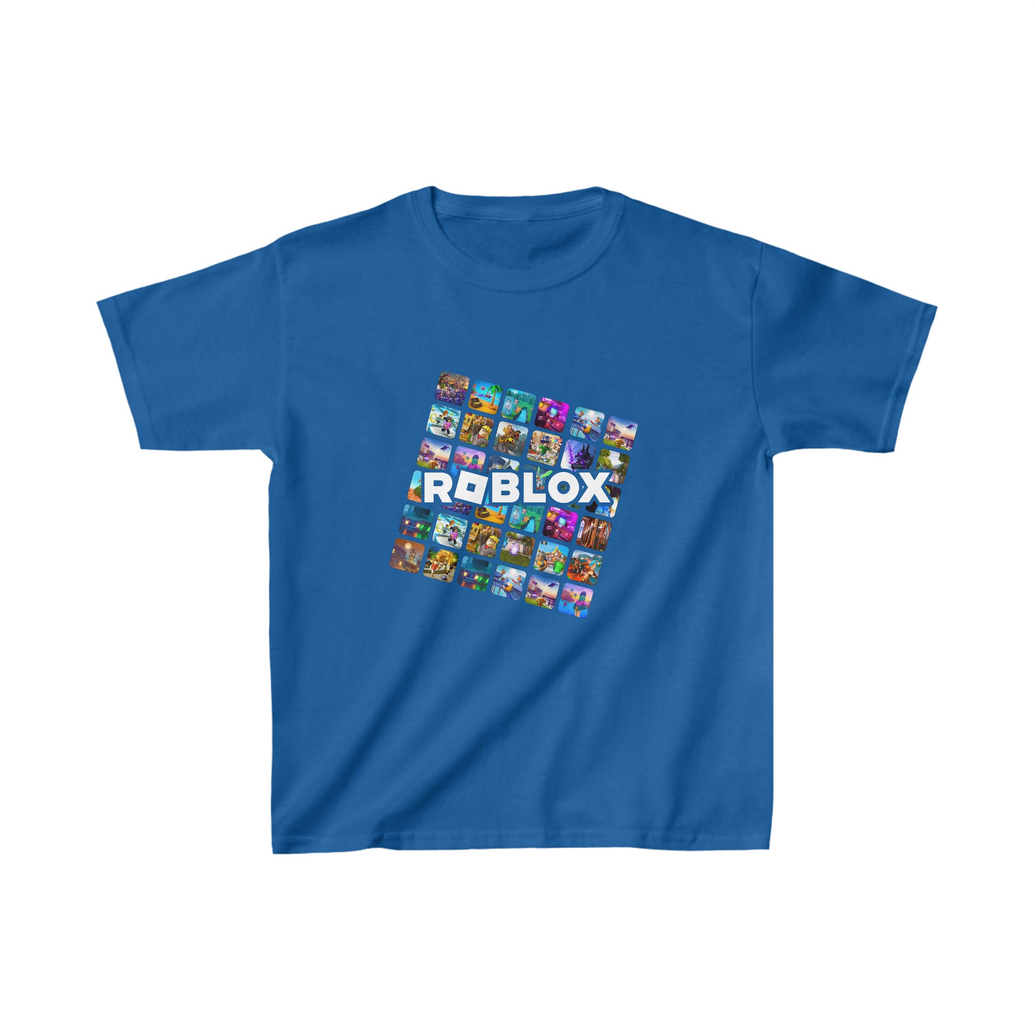 Roblox Characters In Space Kid's Black T-Shirt Short Sleeve Gamer's Te —  Vanilla Underground