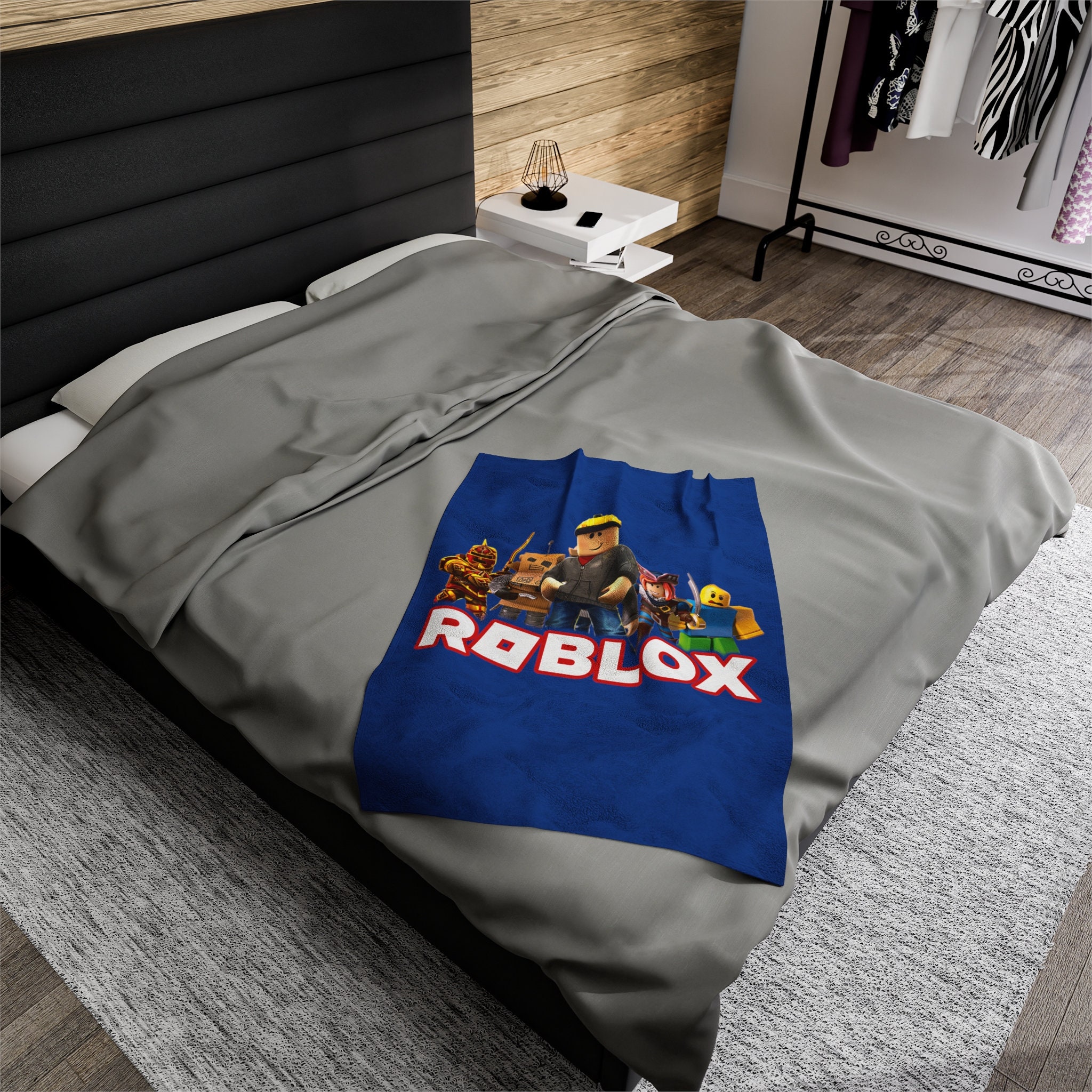 ROBLOX KIDS BOY Plush Blanket Etsy Canada