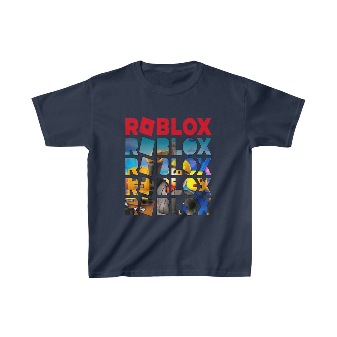 ROBLOX Kids Heavy Cotton Tee/t-shirt PERSONALIZABLE 