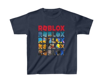 ROBLOX Kids Heavy Cotton Tee/T-SHIRT PERSONALIZABLE