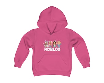 Girls youth ROBLOX Heavy Blend Hoodie Sweatshirt Etsy UK