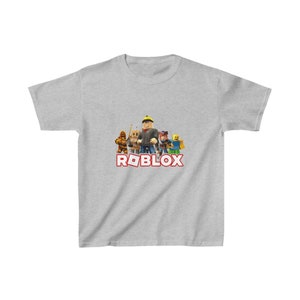 ROBLOX Kids Heavy Cotton Tee/T-SHIRT PERSONALIZABLE