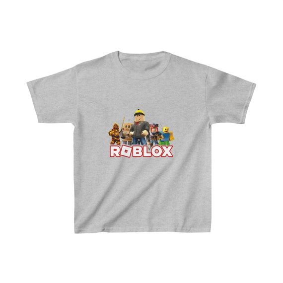 ROBLOX Kids Heavy Cotton Tee/t-shirt PERSONALIZABLE 