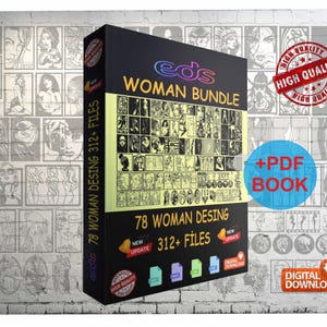 Woman Art Bundle Wall art Decor vector drawing file for laser cutting ,plasma cutting(dxf , dwg  , svg ,cdr) Metalic & Wood CNC machine