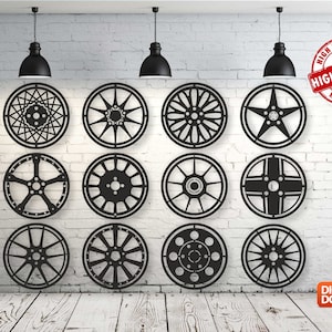 Wheel SVG, Tire Svg, Car Wheel Png, Tires Clipart, Wheel Silhouette Design