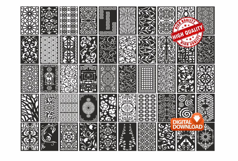 700+ Panel Collection: CNC Plasma, Laser Cut DXF Files (PDF Catalog) - Etsy