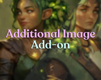 Additional Add-on / Order Priority for Custom Portraits
