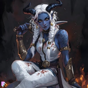 Custom Art Fantasy RPG Portrait, Custom DnD Character Art Commission, Personalized Illustration for Gamers, Fantasy Art, Game Character