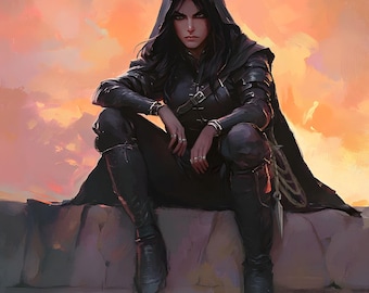 Custom Fantasy Portrait Commission, Dungeons & Dragons Inspired Character Art, RPG Character Commission, OC Digital Art, Story Character Art