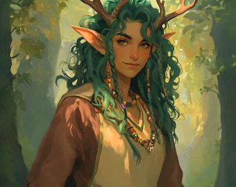 Personalized Fantasy Character Art, RPG Portraits, Gamer Character Illustration, Character Commission, Custom Character Portrait, Fantasy OC