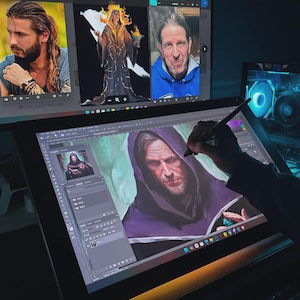 Arte de personajes de fantasía OC / Encargo de personajes originales / Dungeons and Dragons, World of Warcraft, Baldur's Gate 3, Final Fantasy, Pathfinder imagen 19