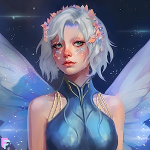 Fantasy Character Commission, Custom DnD Commission, DnD Character Portrait, Digital Character Commission, Custom OC Portrait, Character Art