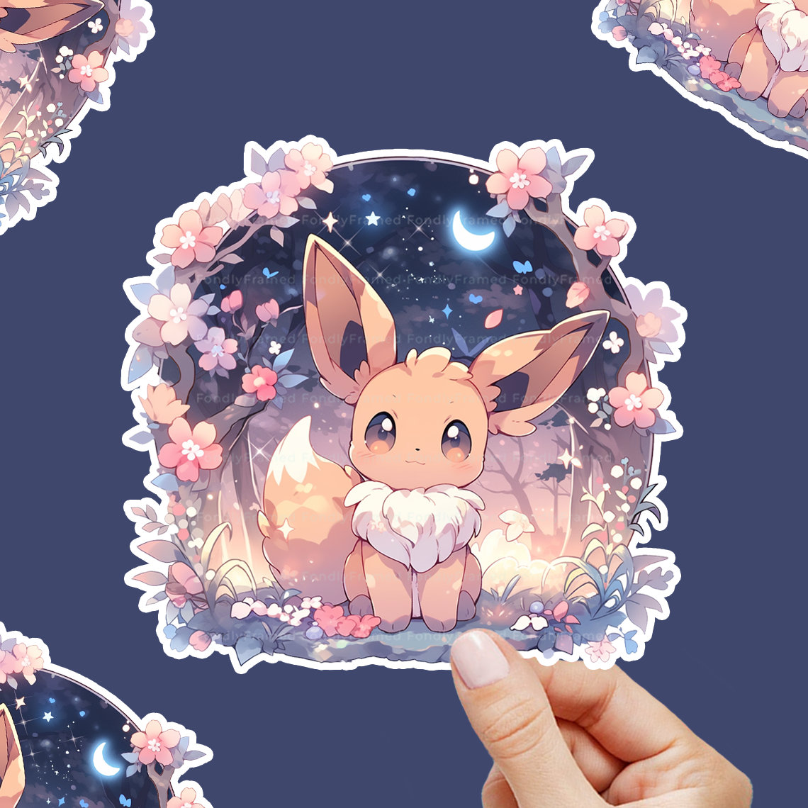 Eeveelution Rainbow - Pokemon Group Stickers – Shinnoyume