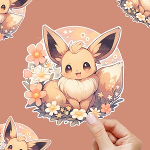 Eeveelution Stickers Autocollants Pokemon Kawaii par TamashiOhana, by  Phanjakidze Zaal