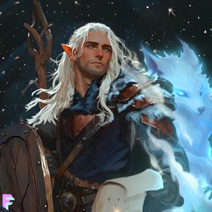 Charakter Illustration für Fantasy Autoren & Schriftsteller, Charakter Portrait, Auftragsarbeit, OC/MMC/FMC Art