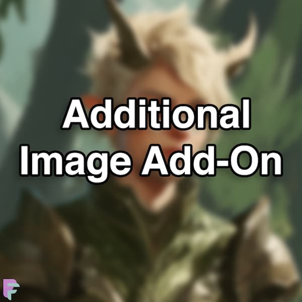 Additional Add-on / Order Priority for Custom Portraits