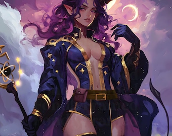 Animated Moving Character Art | Custom Animated Character Illustration, Original Character Art, Book Character Portrait, OC Commission | D&D