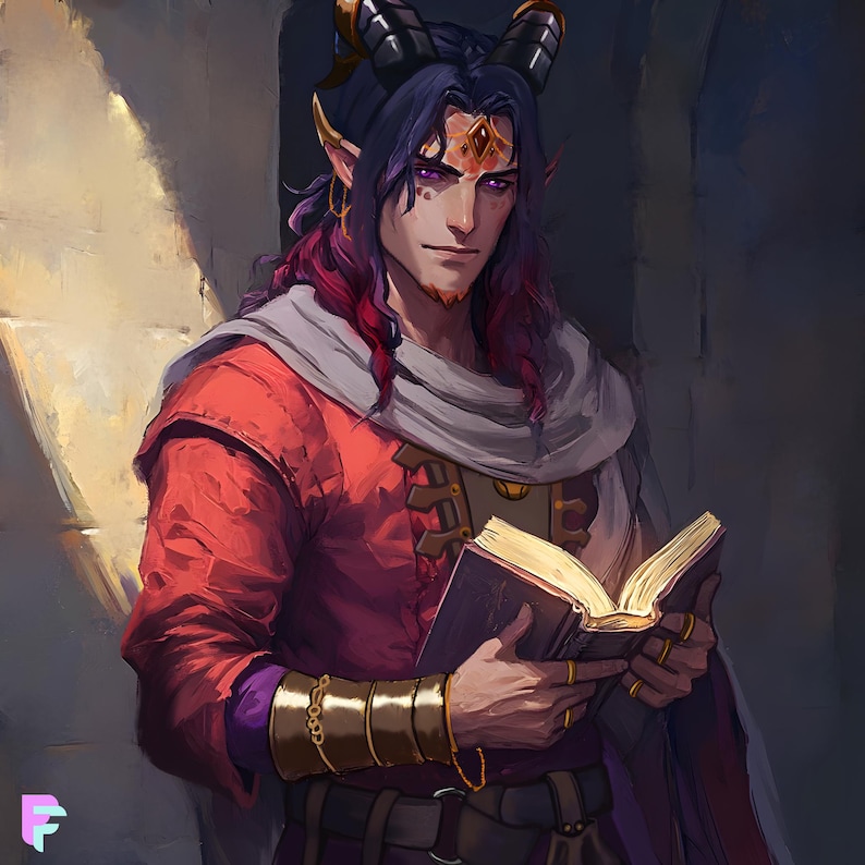 Custom Character Illustration, Original Character Art, Book Character Portrait, Personalized OC Commission, Digital Novel Character Drawing image 14
