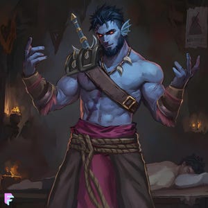 Zlecenie na postać fantasy, Baldur’s Gate 3 BG3 | Dragon Age | MGT | MMORPG | DnD Character Art Custom Portrait Commission