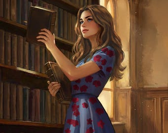 Custom Character Illustration for Authors, Original Character Art, Book MC Portrait, OC Commission, Custom Fantasy Novel Book Cover Art