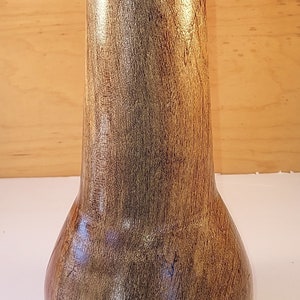 Rustic Hand Turned Maple Candle Holder