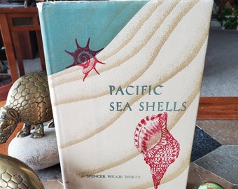 Pacific Sea Shells - By Spencer Wilkie Tinker - Vintage Book - 1952 - 1967 - Hardcover Book