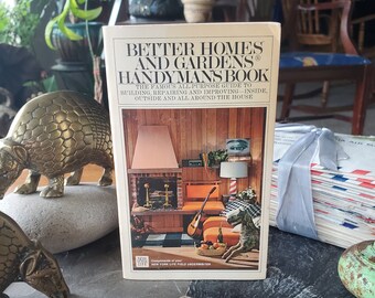 Handyman's Book - Better Homes and Gardens - Livre vintage - 1974 - Poche broché